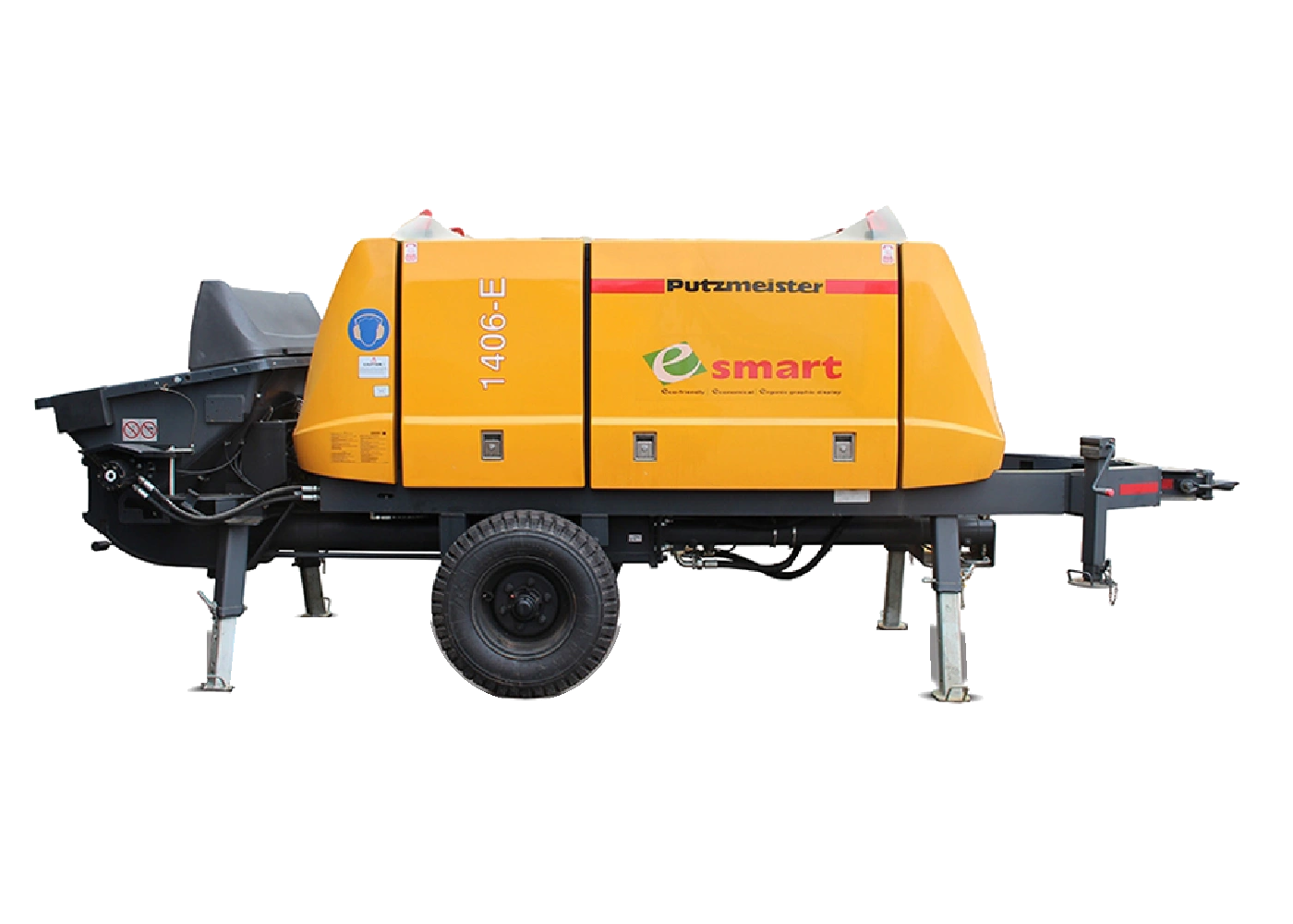 PUTZ BSA 1406 E eSmart - ELECTRIC Concrete Pump
